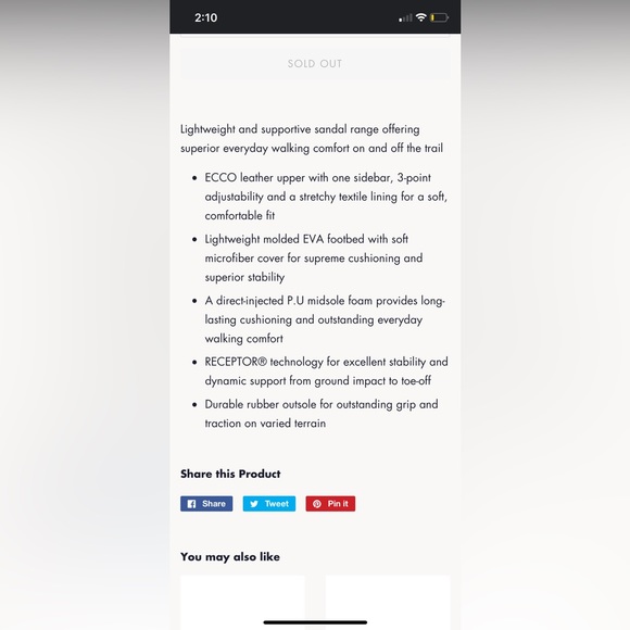 Ecco Women's Off Road
Yucatan Anniversary
Edition Sandal (Eventide
Pastel Multi) - Picture 6 of 6